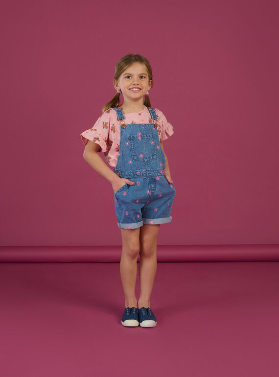 Camisa viejo rosa con estampado de unicornios RAMAGTI2 / 23S901T2TMC303