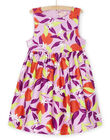 Vestido lavanda con estampado de flores RANEOROB1 / 23S901O4ROB326