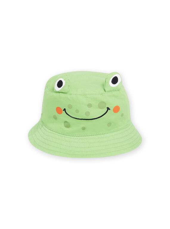 Sombrero verde anís para bebé niño NYUJS2BOB2 / 22SI10C3CHA605