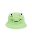 Sombrero verde anís para bebé niño NYUJS2BOB2 / 22SI10C3CHA605