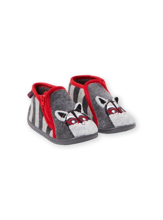 Zapatillas de color gris para bebé niño GBGBOTRAT / 19WK38Z1D0A940