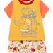 Conjunto de camiseta y short amarillo para bebé niño