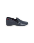 Zapatillas de casa de piel azul marino para niño NOBEAUFILS / 22KK3651D0B070