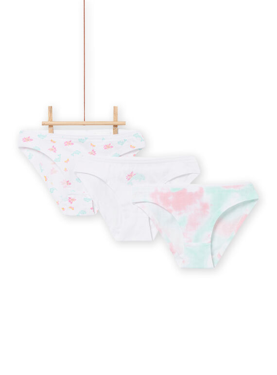 Pack de 3 bragas a juego para niña NEFALOTDOLF / 22SH11J1D5L000