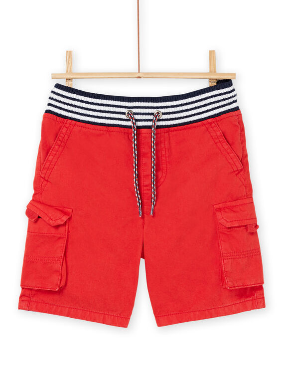 Bermudas de color rojo ROPOPBER3 / 23S902X3BER502