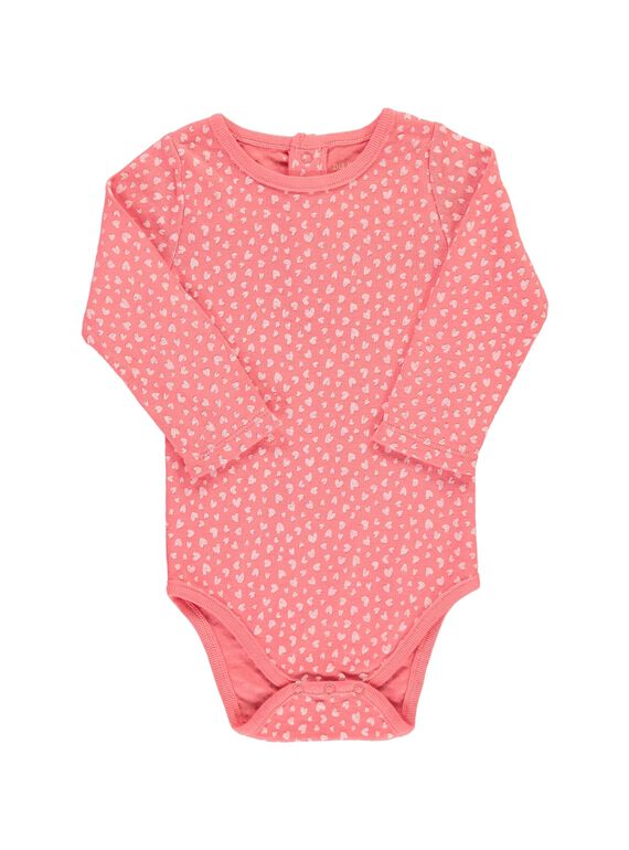 Girls' long-sleeved bodysuit CEFIBODGLI / 18SH13T4BDL099