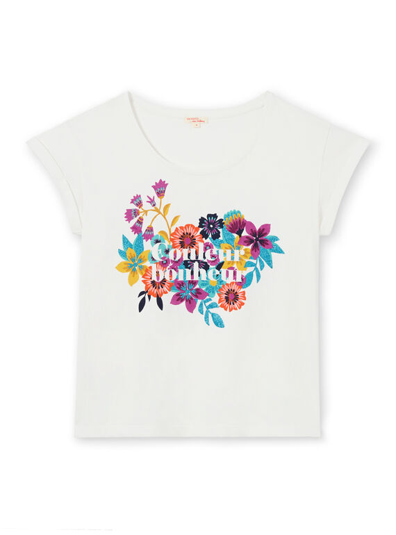 Camiseta de manga corta con estampado floral LAMUMTI2 / 21S901Z1TMC001