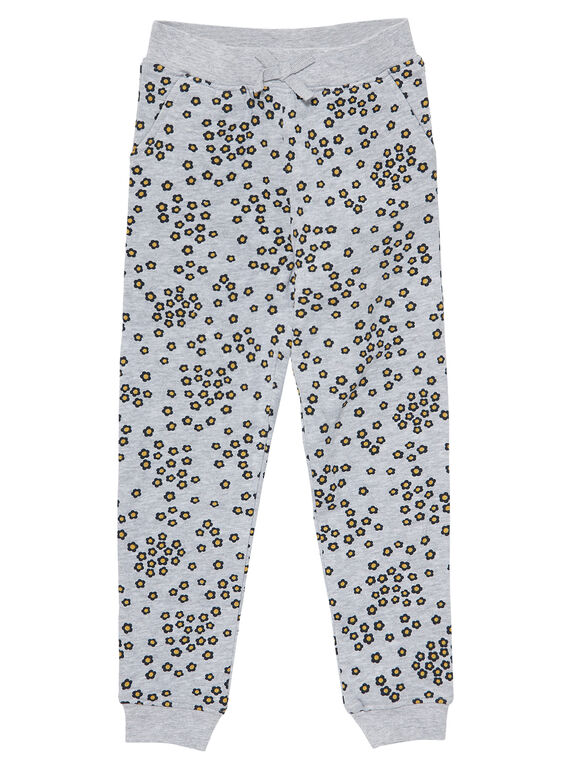 Pantalón de chándal de color gris jaspeado JAJOBAJOG2 / 20S90152D2A943