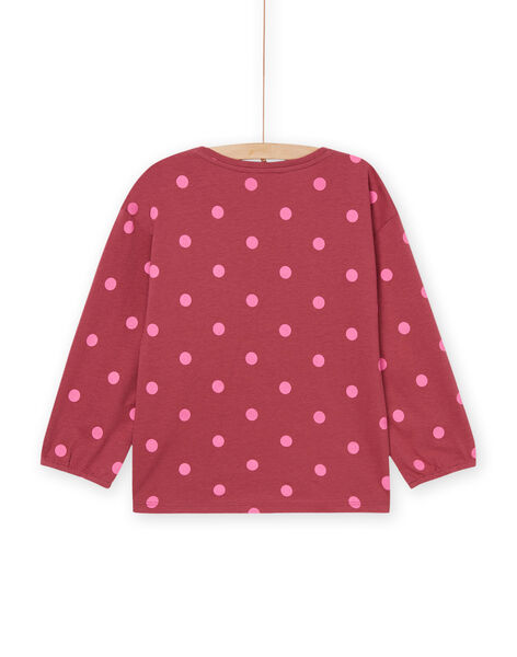 Camiseta con estampado de lunares y de mariposa RAMAGTEE1 / 23S901T1TML718
