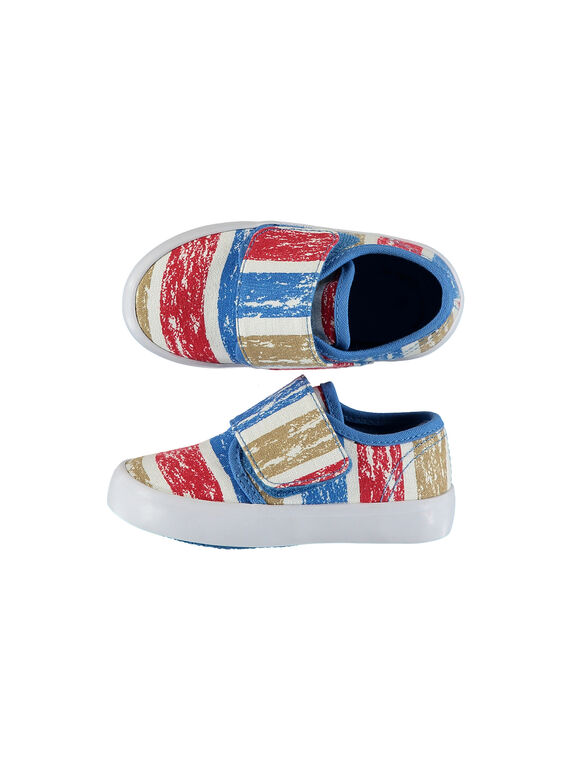 Tenis de lona para bebé niño FBGVELSTRI / 19SK38C5D16099