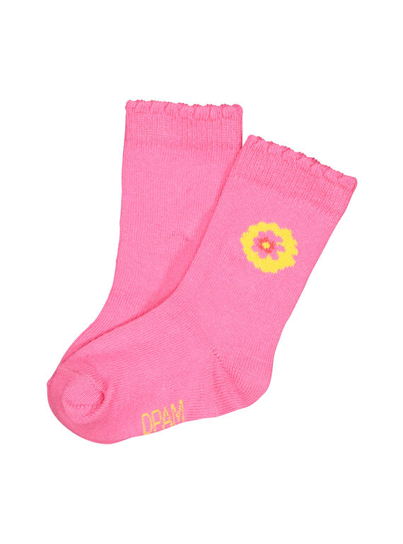 Calcetines de altura media para bebé niña FYIJOCHO3A / 19SI0933SOQ030