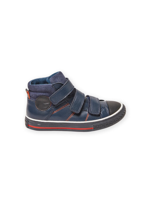 Zapatillas azul marino para niño MOBASTRIVNAVY / 21XK3653D3F070