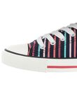 Girls' canvas trainers CFTENSTRIP / 18SK35O1D16070