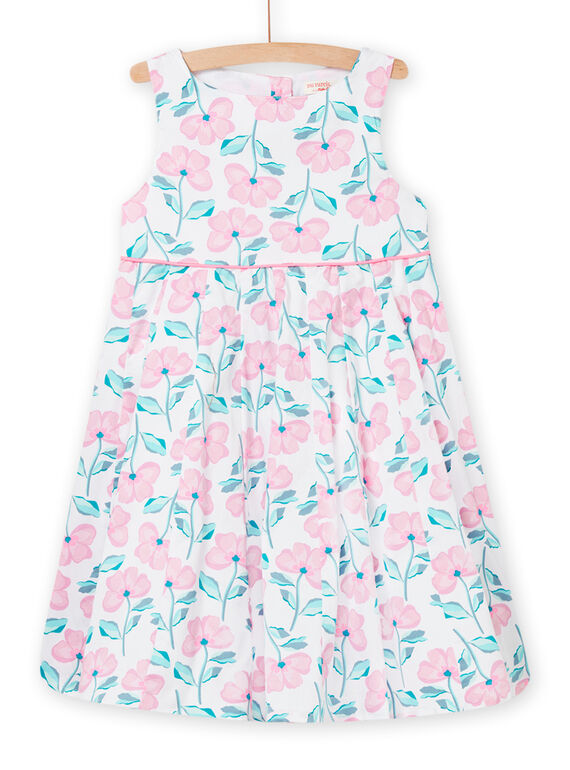 Vestido blanco para niña NAVOROB2 / 22S90131ROB000
