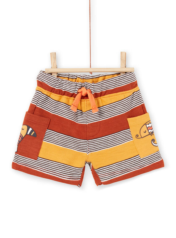 Bermudas de rayas para bebé niño LUTERBER1 / 21SG10V1BERF519