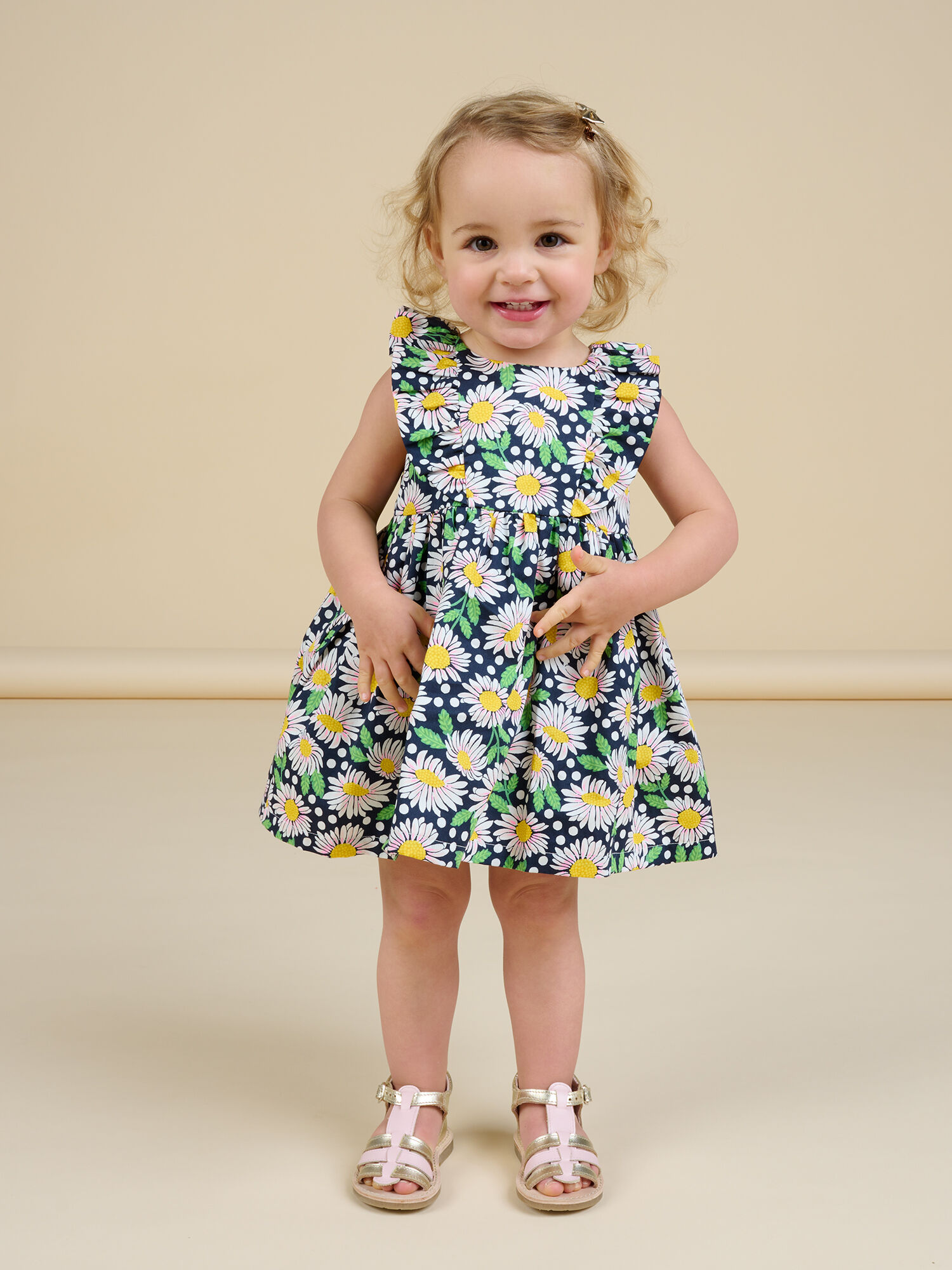 Vestido floral para discount bebe
