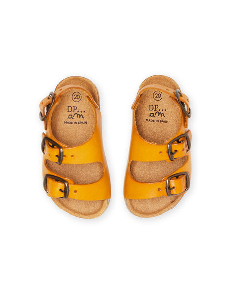 Sandalias amarillas para bebé niño NUNUJEAN / 22KK3841D0E010
