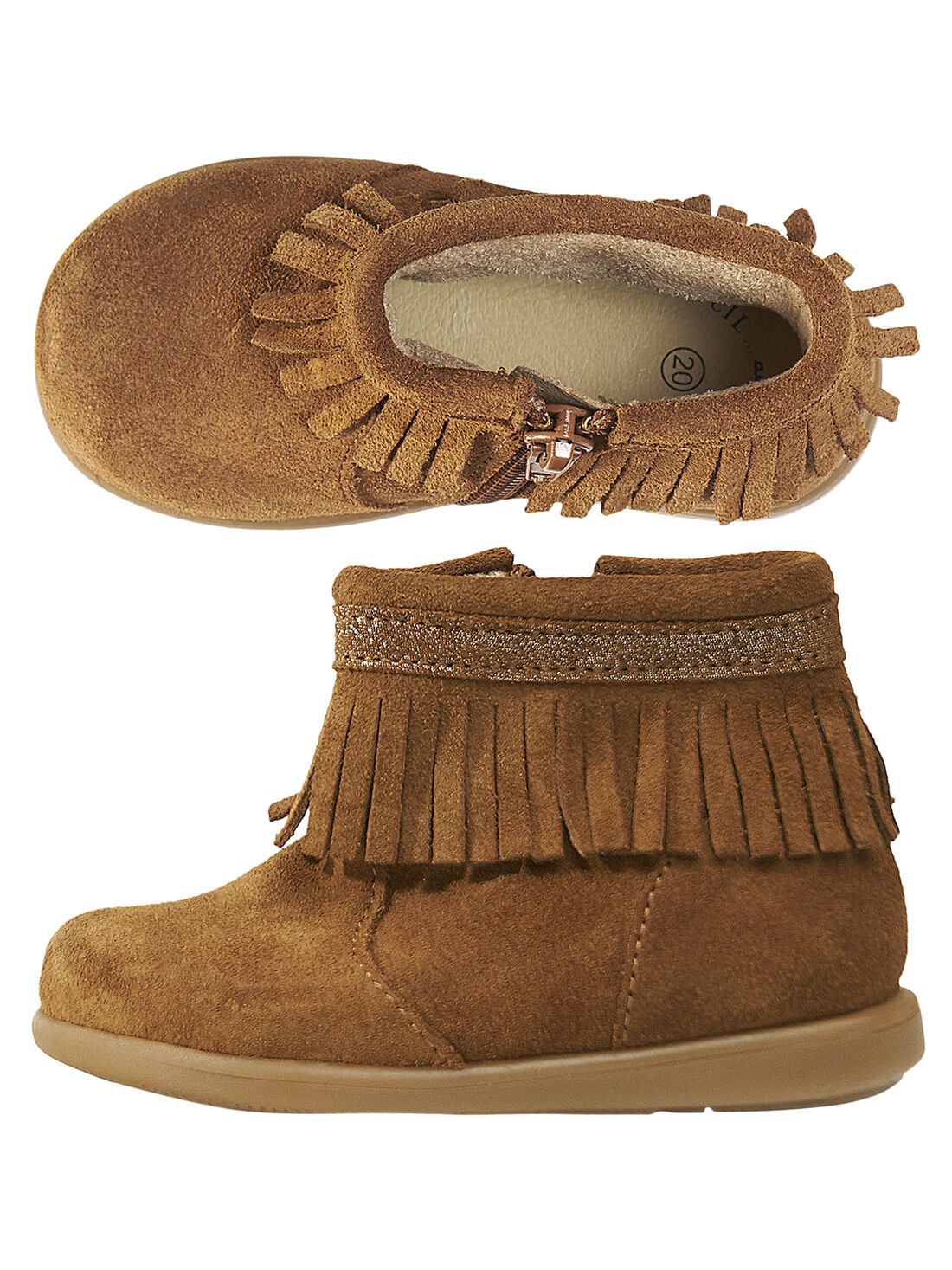Botas flecos 2025 niña
