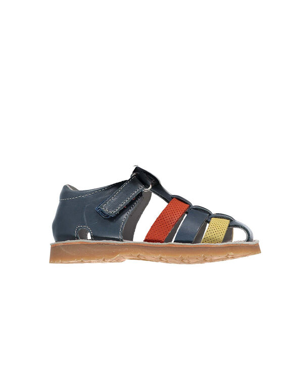 Sandalias de piel para bebé niño FBGSANDTRI / 19SK38K2D0EC218