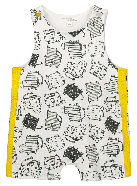 Peto corto estampado para bebé unisex FOU2SAC / 19SF05J1SAC099