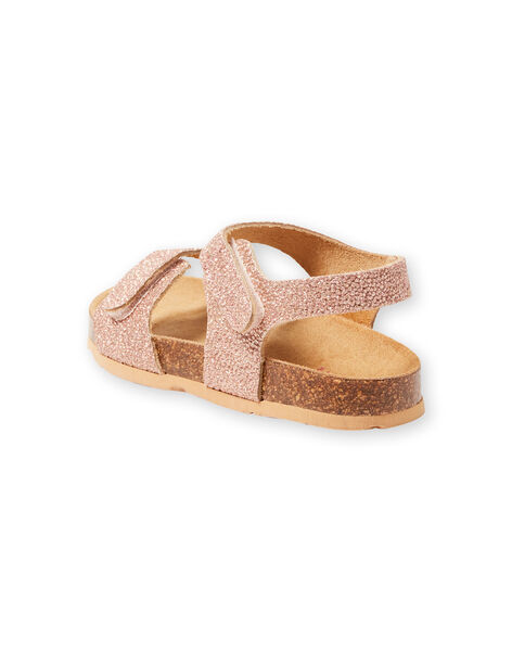 Sandalias de color rosa dorado para niña LFNUGOLD / 21KK3556D0EK009