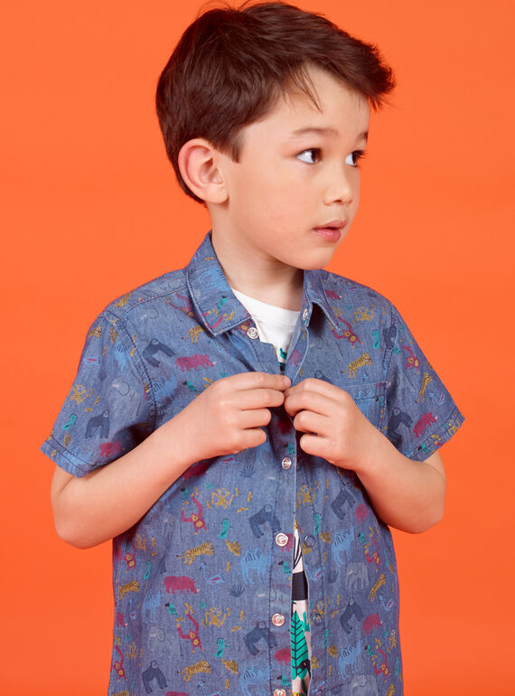 Camisa de manga corta para niño LOVICHEM / 21S902U1CHM721