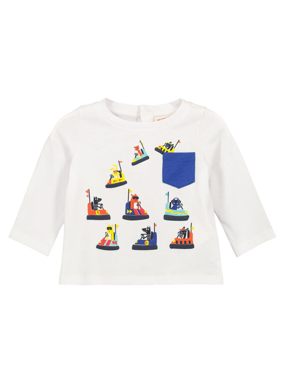 Camiseta de manga larga para bebé niño FUCOTEE2 / 19SG1082TML000