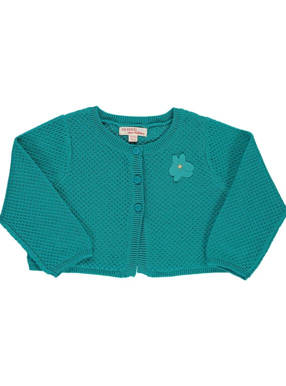 Baby girls' bolero cardigan CIFRICAR1 / 18SG09H1CAR202
