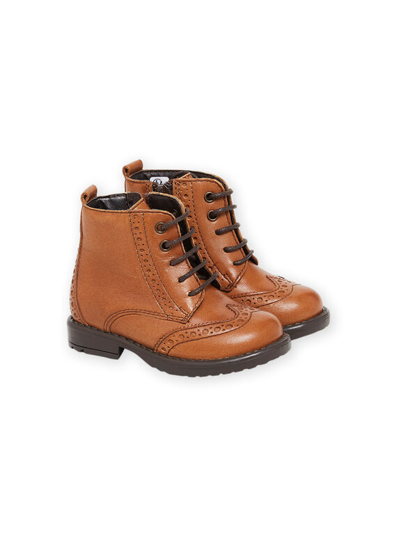 Botas de piel lisa PIBOOTLACET / 22XK3783D0D804