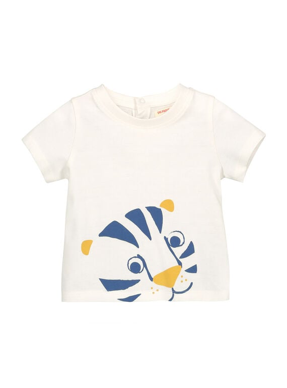 Camiseta de manga corta para bebé niño FUJOTI2 / 19SG1032TMC001