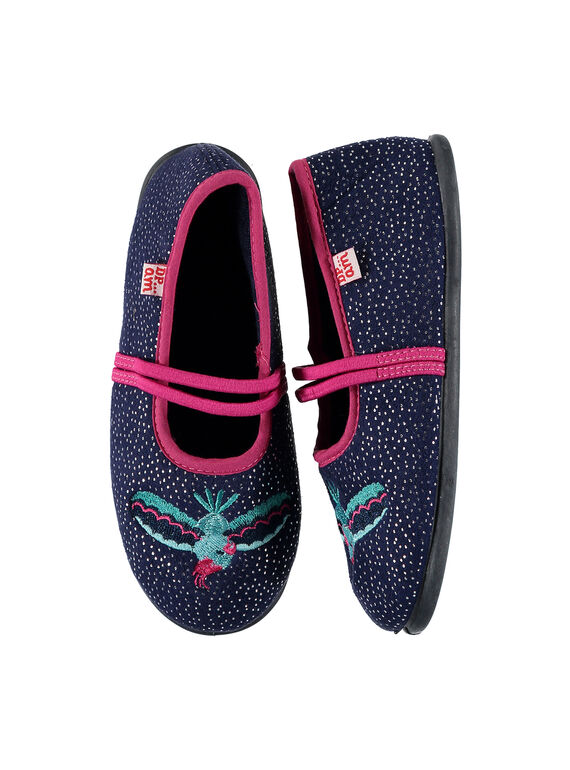 Zapatillas de casa estilo bailarinas para niña FFBALPLU / 19SK3535D07070