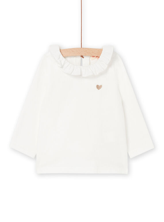 Top deportivo con bordado de corazón de lúrex RIJOBRA1 / 23SG0981BRA001