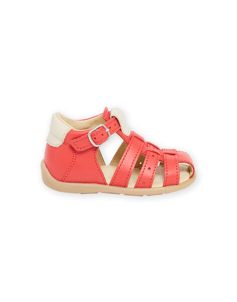 Sandalias rojas para bebé niño NUSANDSAPHIR / 22KK3846D0E050