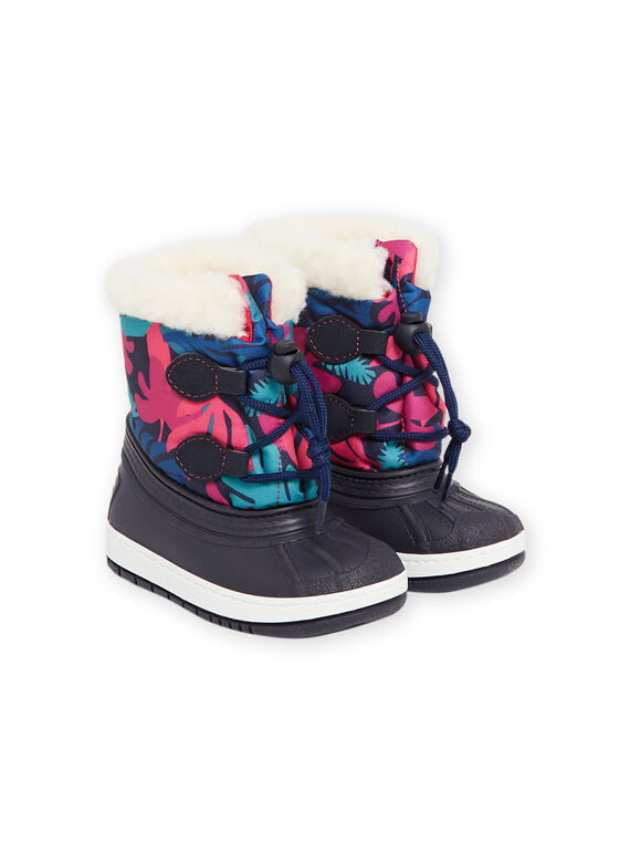 Botas de montaña forradas para bebé niña MIMONTFEUILLE / 21XK3791D3N070