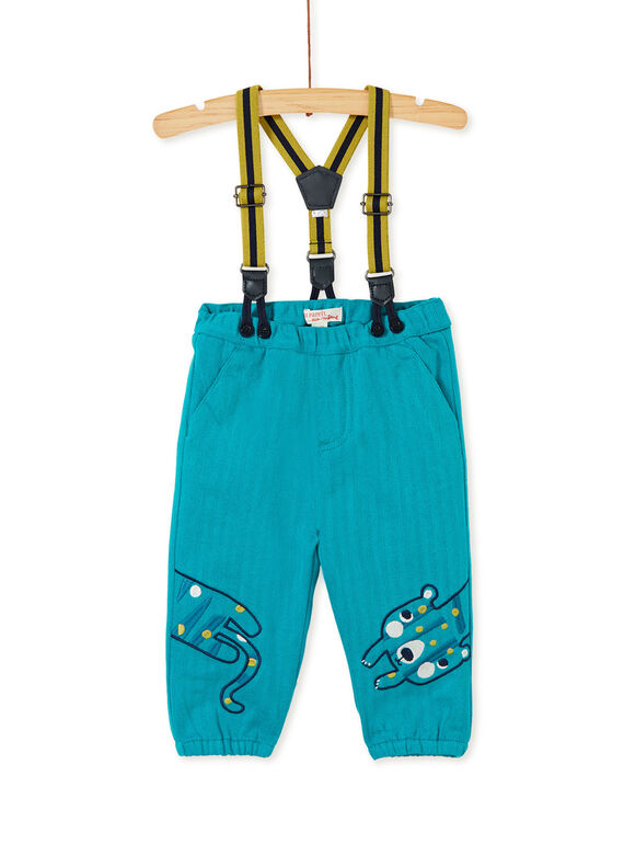Turquoise PANTS KUBRIPAN1 / 20WG10F1PAN202
