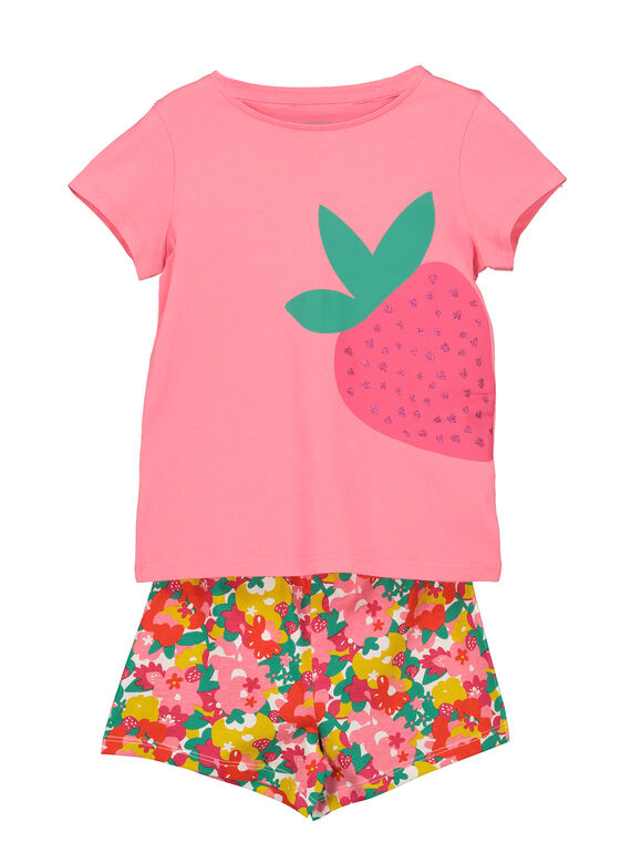 Pijama corto para niña FEFAPYJFRA / 19SH11H2PYJ309