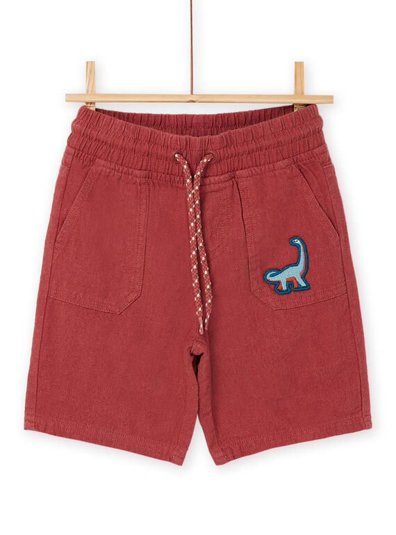 Bermudas de color ciruela ROSUMBER3 / 23S902Y4BER709