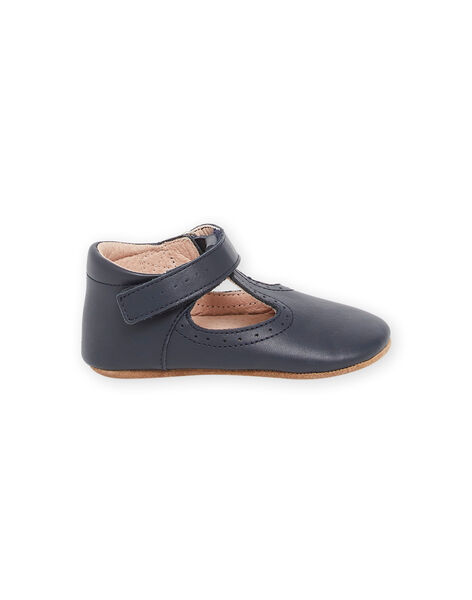 Salomés de piel de serraje RUCHOSNAVY / 23KK3841D6P070