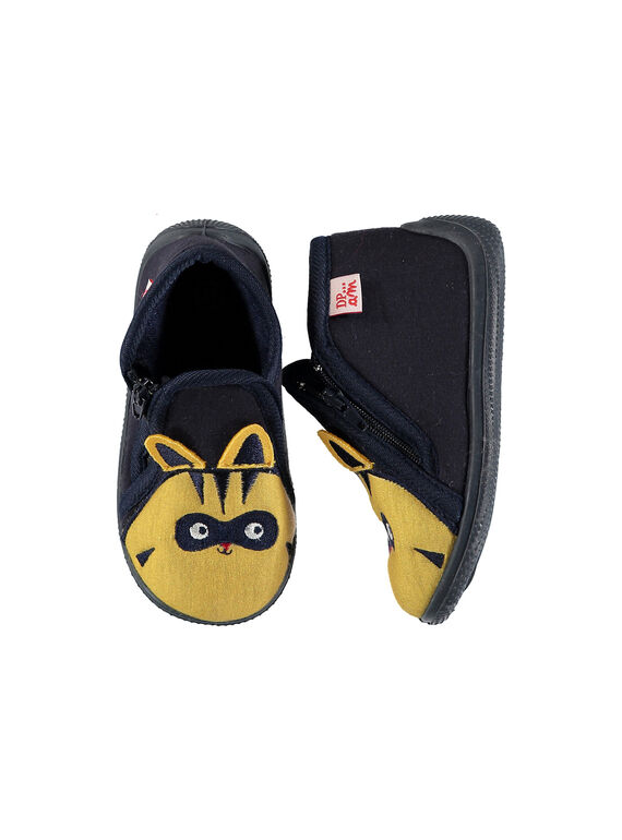 Patucos botines de punto fino para bebé niño FBGBOTPYJ / 19SK3834D0A070