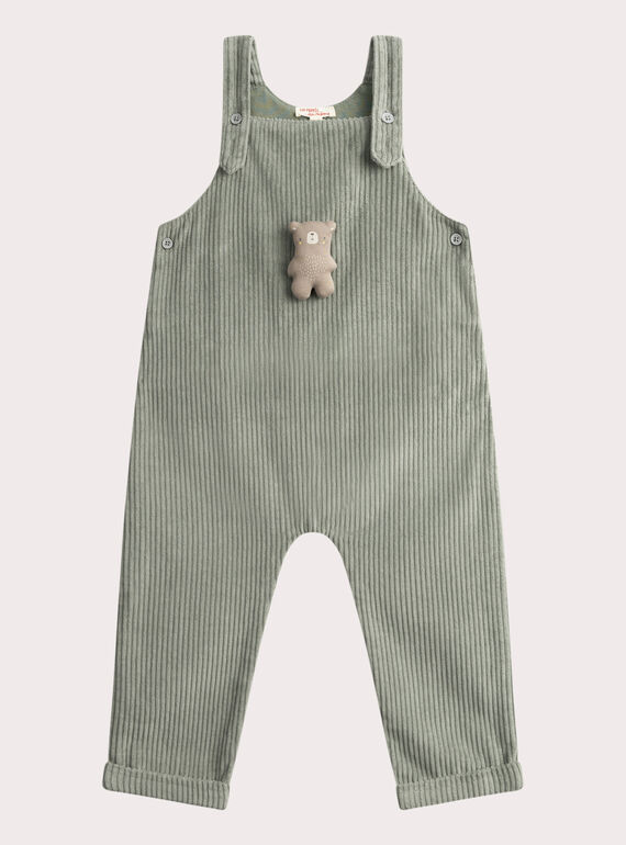 Peto largo de terciopelo para bebé niño VUPERSAL / 24WG10R1SAL631