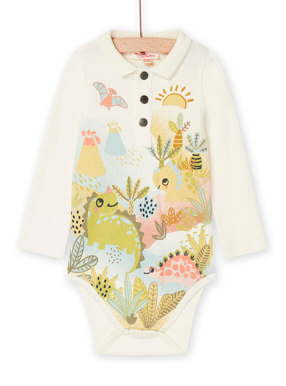 Body crudo con estampado de dinosaurios RUMAGBOD / 23SG10T1BOD003
