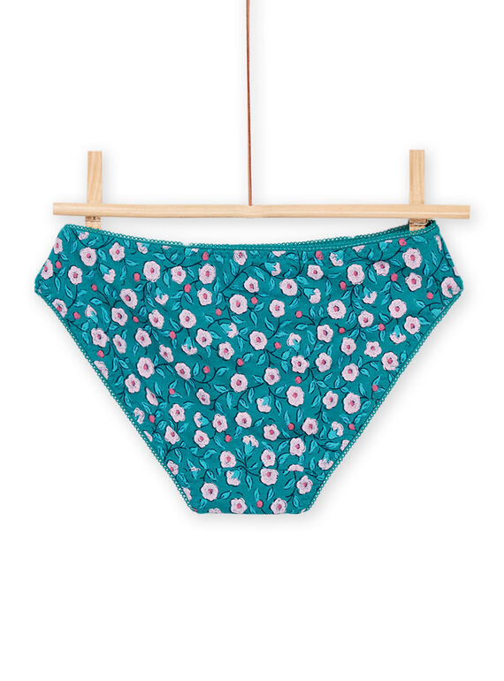 Pack de 5 braguitas con estampado floral PEFALOTSEM2 / 22WH1142D5LB107