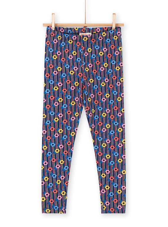 Leggings multicolor para niña LYAHALEG / 21SI01X1CAL070