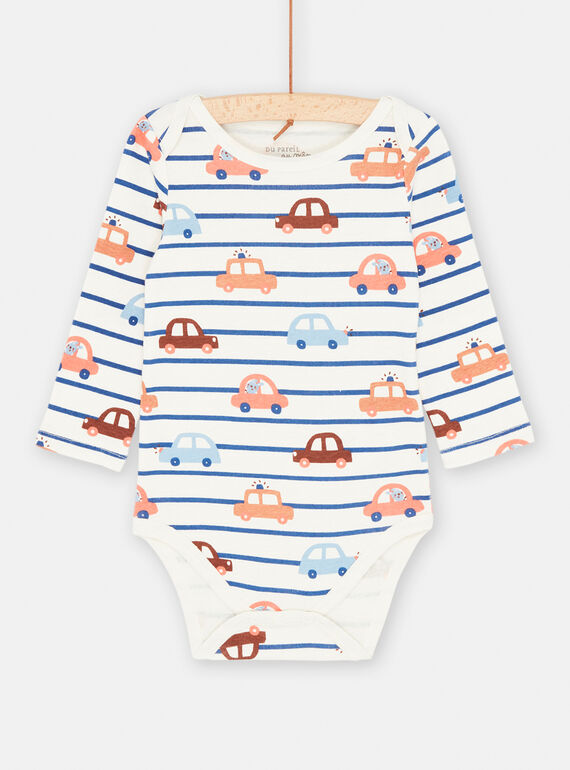 Body beige con estampado de coches SEGABODTUT / 23WH1472BOD632