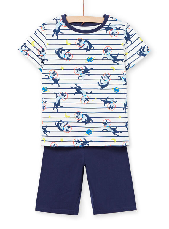 Pijama blanco para bebé niño LEGOPYCOS / 21SH12C4PYJ001
