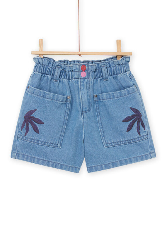 Short vaquero con cintura elástica RANAUSHORT / 23S901N1SHOP274