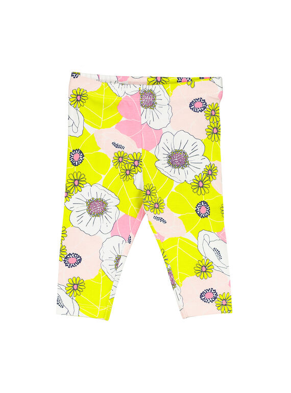 Leggings con estampado floral para bebé niña FYIPOLEG / 19SI09C1CAL099
