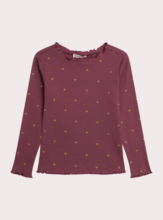Brown TEE SHIRT LS XAJOTEE5 / 25W901F7TMLI804