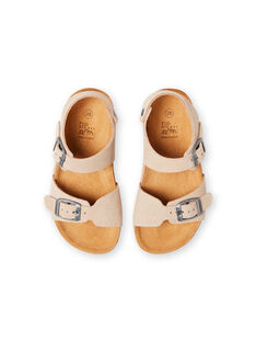 Sandalias de color beige para niño LGNUBEIGE / 21KK3653D0E080