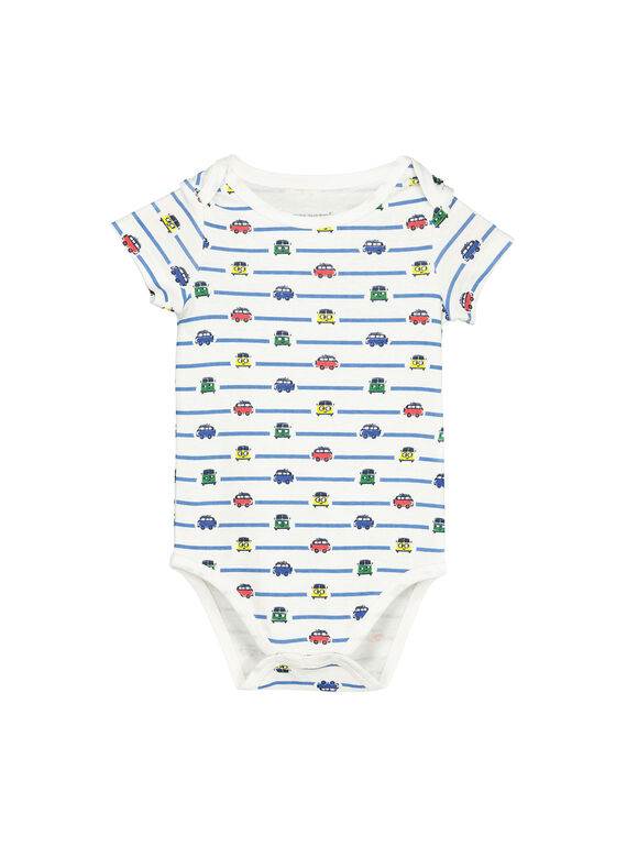 Body de manga corta para bebé niño FEGABODRAY / 19SH14I3BDL099